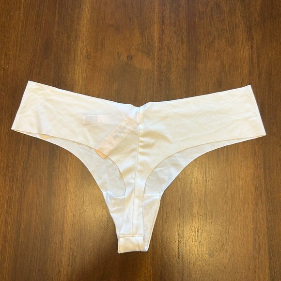 NWT Victoria's Secret Thong/String White Size Large - Picture 3 of 8
